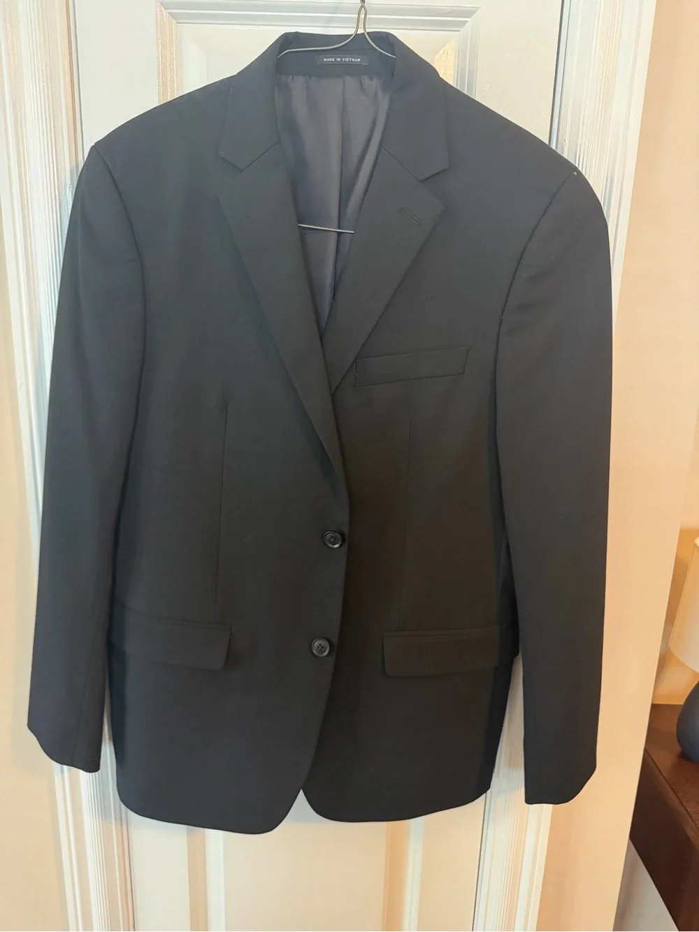 Alfani Black Men's Two-Button Blazer